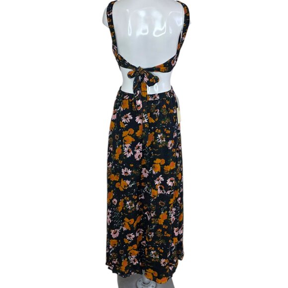 Aritzia Wilfred Pascale Maxi Dress, Tie Back, Floral, Feminine, Guest Dress, S - Picture 2 of 11